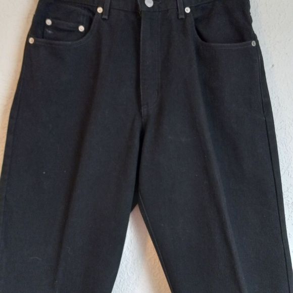 Vintage 80s/90s Black Denim Guess Jeans - Picture 2 of 9